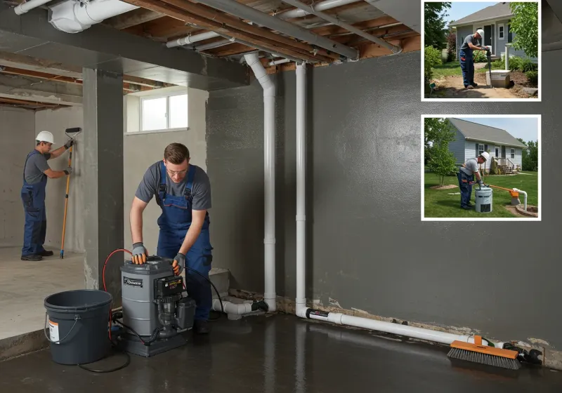 Basement Waterproofing and Flood Prevention process in Alton, MO